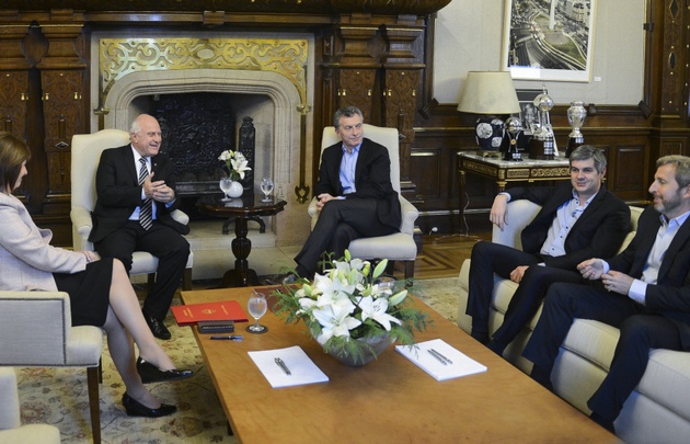 Macri y Lifschitz firmaron un acuerdo para luchar contra el narcotráfico.