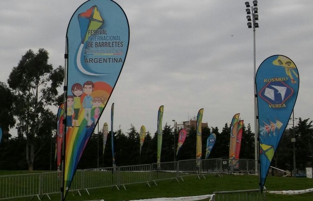 Rosario celebra el Festival Internacional del Barrilete.