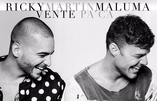 Maluma y Ricky Martin, juntos en "Vente Pa'ca".