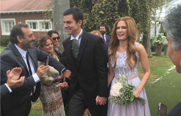 Macedo y Urtubey, en una boda de ensueño.