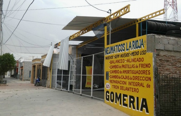 Fuerte temporal afectó a La Rioja.