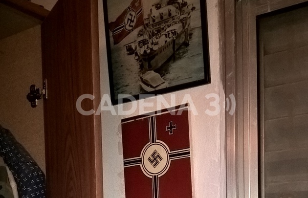 El armamento y el material nazi secuestrado.