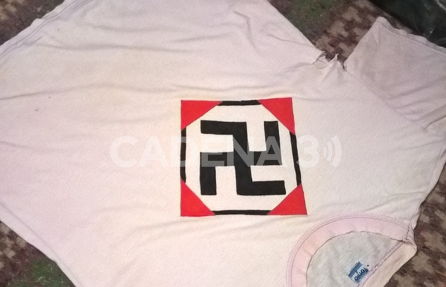 El armamento y el material nazi secuestrado.