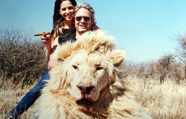 Tras la publicación de las fotos cazando animales llovieron las críticas a Vannuccii.