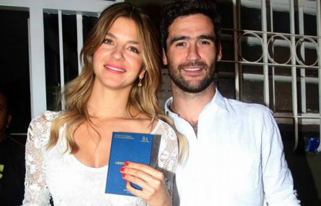 Marcela y Fernando se casaron en noviembre de 2014.