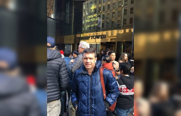 El periodista Pablo Rossi cubre las elecciones desde Nueva York. 