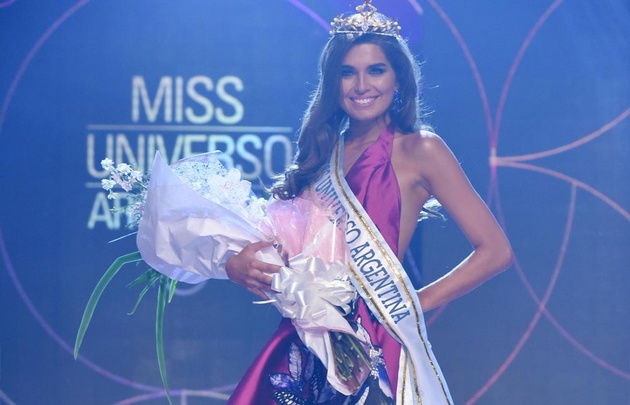 Estefanía Bernal ganó el concurso de Miss Universo Argentina.