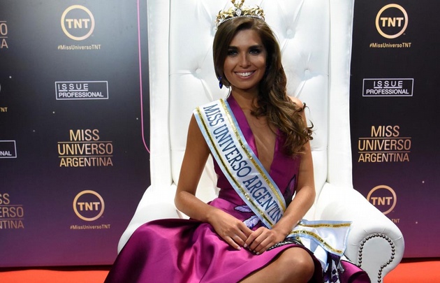 Estefanía Bernal ganó el concurso de Miss Universo Argentina.