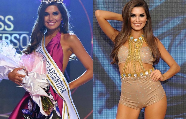 Estefanía Bernal ganó el concurso de Miss Universo Argentina.