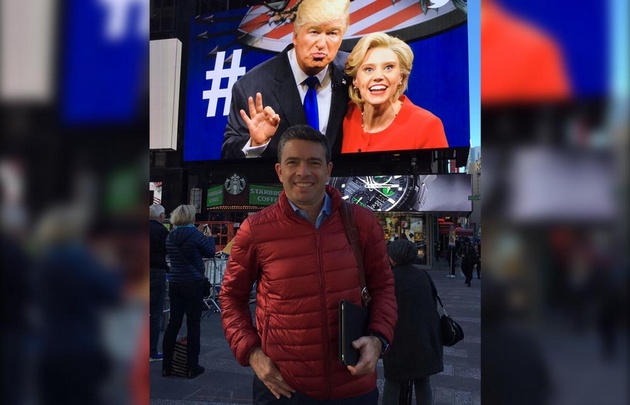 Pablo Rossi en Nueva York.