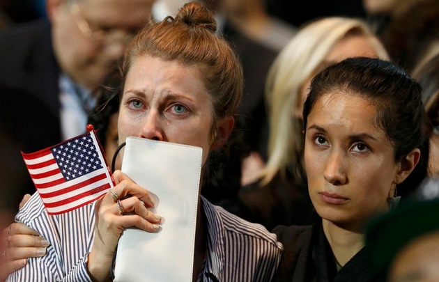 Llantos, tristeza y amargura en el comando demócrata.
