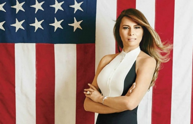 Melania Trump, la nueva primera dama de Estados Unidos.