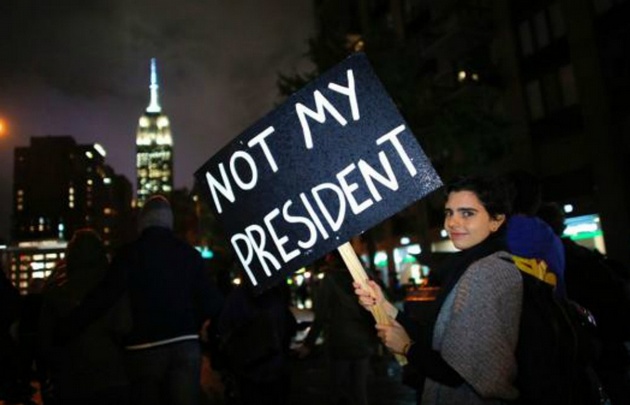 Protestas contra Trump en Estados Unidos.