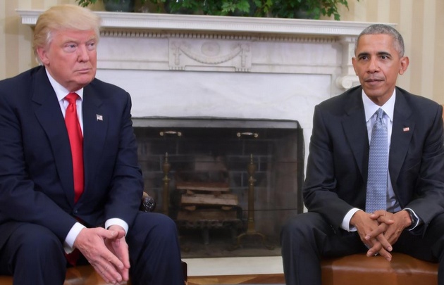 Barack Obama recibió a Donald Trump en el Salón Oval.