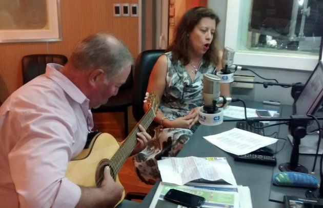 Alex Macía y Cacho Piña en Tiempo Compartido.