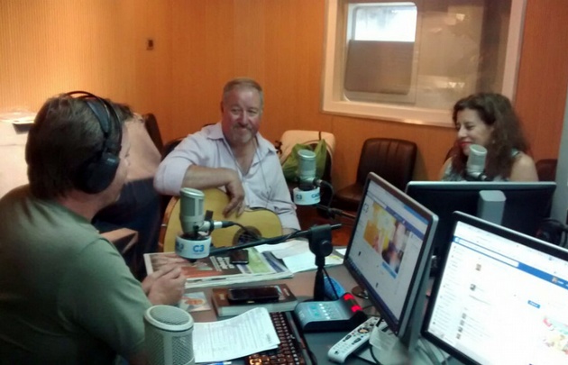 Alex Macía y Cacho Piña en Tiempo Compartido.