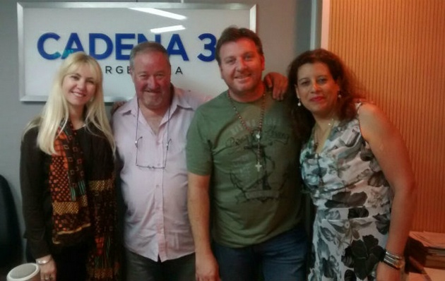 Alex Macía y Cacho Piña en Tiempo Compartido.