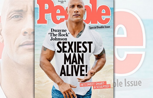People eligió a "La Roca" como el hombre más sexy del mundo.