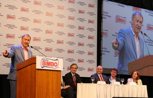 Bimbo inauguró su planta en Malvinas Argentinas.