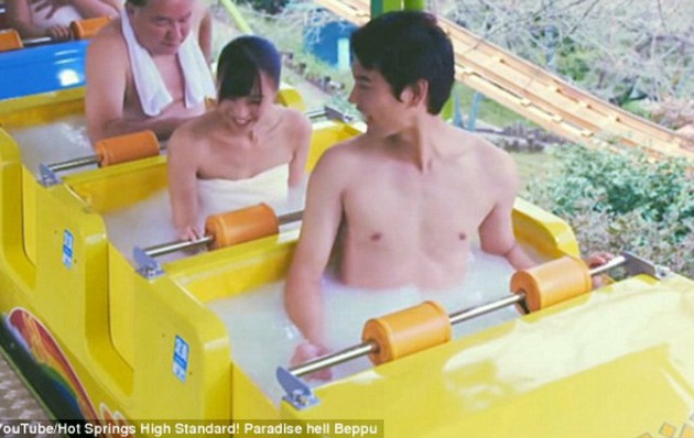 Proyectan un parque de diversiones-spa en Japón