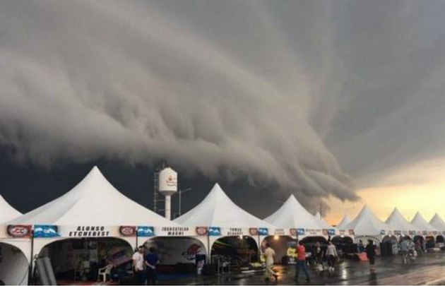 Un tornado desató el caos en el TC Mouras - Concepción
