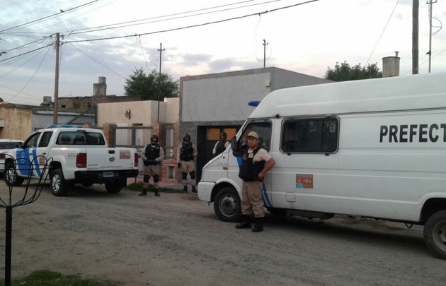 El operativo fue realizado por fuerzas de seguridad provinciales y federales.