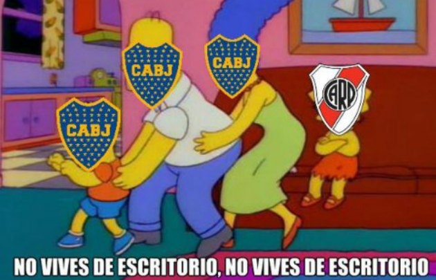 Los memes por la victoria de Boca.