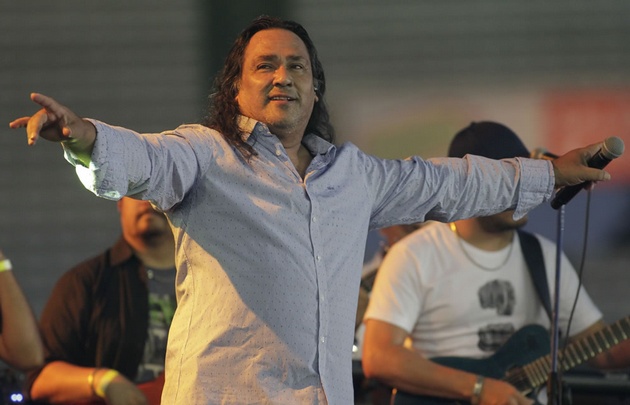 Sergio Galleguillo en los 32 años de Juntos