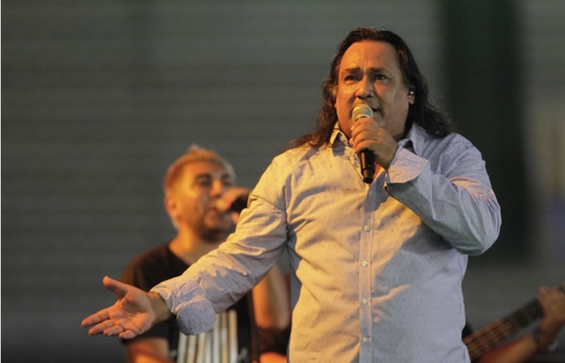 Sergio Galleguillo en los 32 años de Juntos