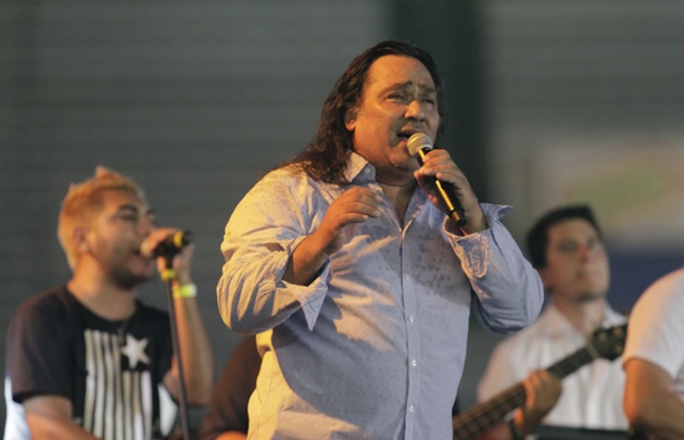 Sergio Galleguillo en los 32 años de Juntos.