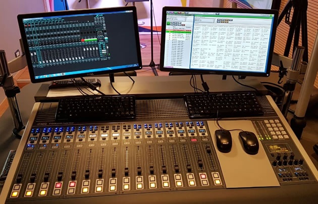 Los nuevos estudios de Radio Popular.