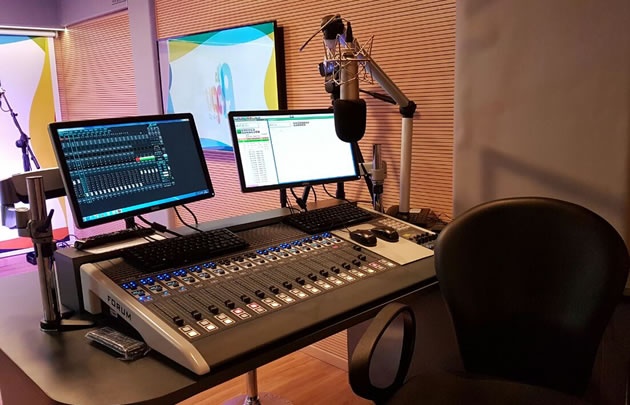 Los nuevos estudios de Radio Popular.