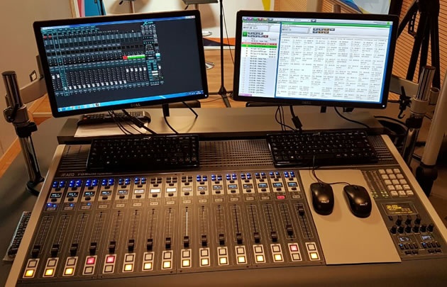 Los nuevos estudios de Radio Popular.