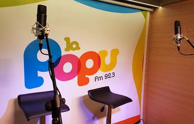 Los nuevos estudios de Radio Popular.