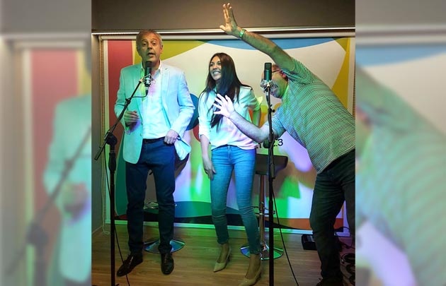 Los nuevos estudios de Radio Popular.