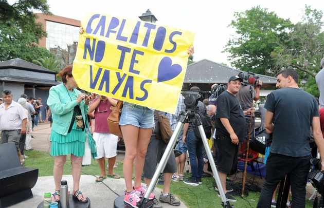Carlos Tevez y Vanesa Mansilla dieron el sí.