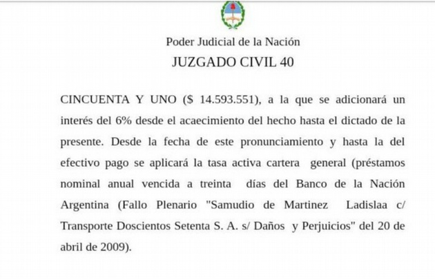 La Justicia falló a favor de Beatriz Salomón.