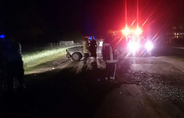 Dos familias viajaban en el vehículo