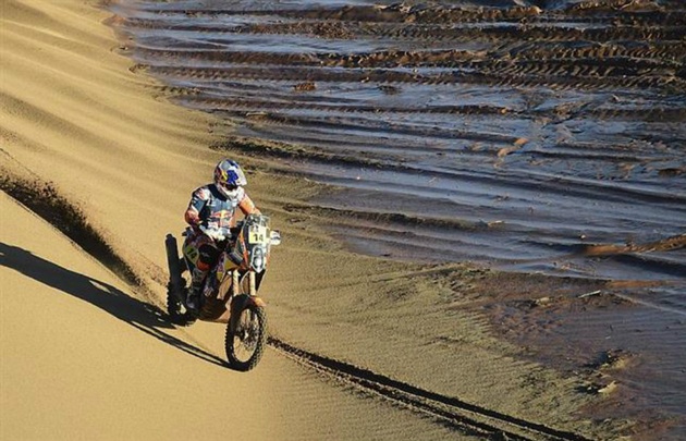 El tramo de este martes se vio condicionado por las malas condiciones del clima. 