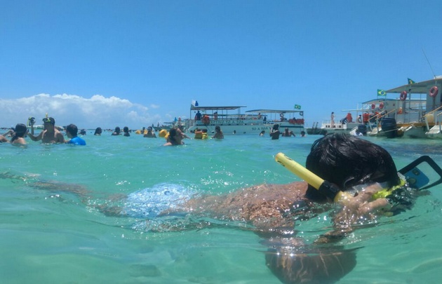 Las playas de Maragogi son paradisíacas.