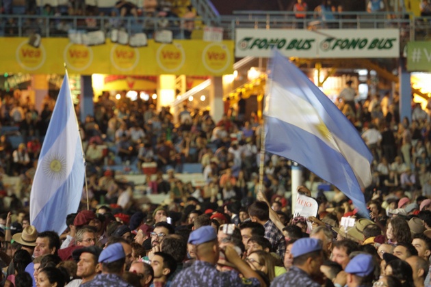 Una noche a puro folclore.