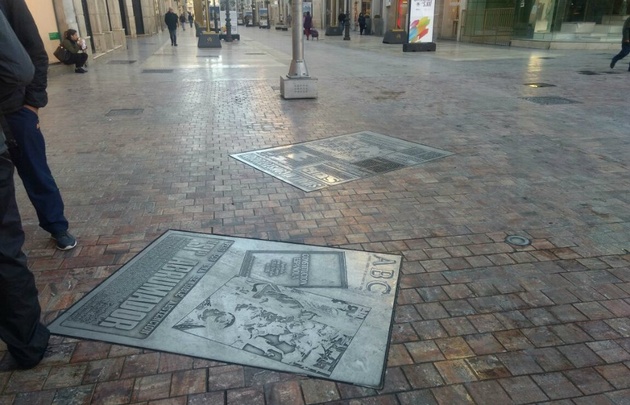  La plaza de la Constitución.