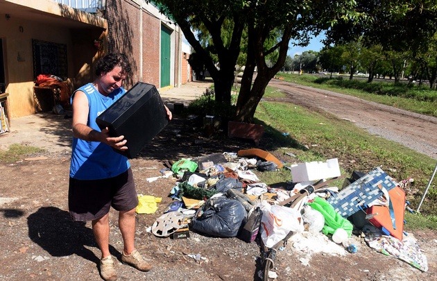 Por la lluvia,1000 familias perdieron todo en Arroyo Seco.