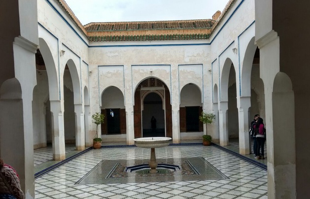 Las cuatro habitaciones de las esposas.