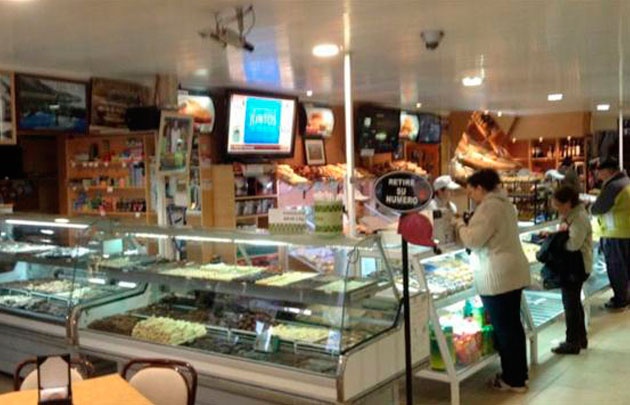 Panadería "La Unión" en Tolhuin, Tierra del Fuego. (Foto: La Nación)