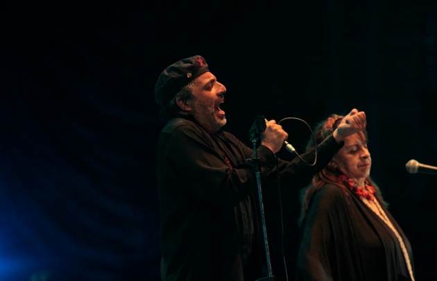 Los mismos músicos se emocionaron al homenajear a Cuchi Leguizamón