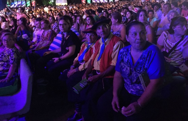 Se notó un público de todas las edades y de todo el país