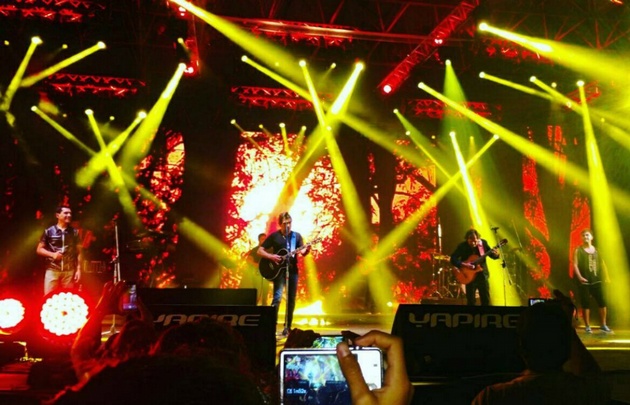 Los Nocheros, en la Fiesta del Chamamé.