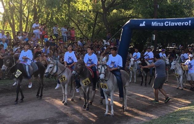 El Rally de Burros ya es una tradición en Mina Clavero.