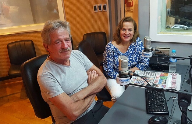 Pablo Alarcón y Lucía Galán en 